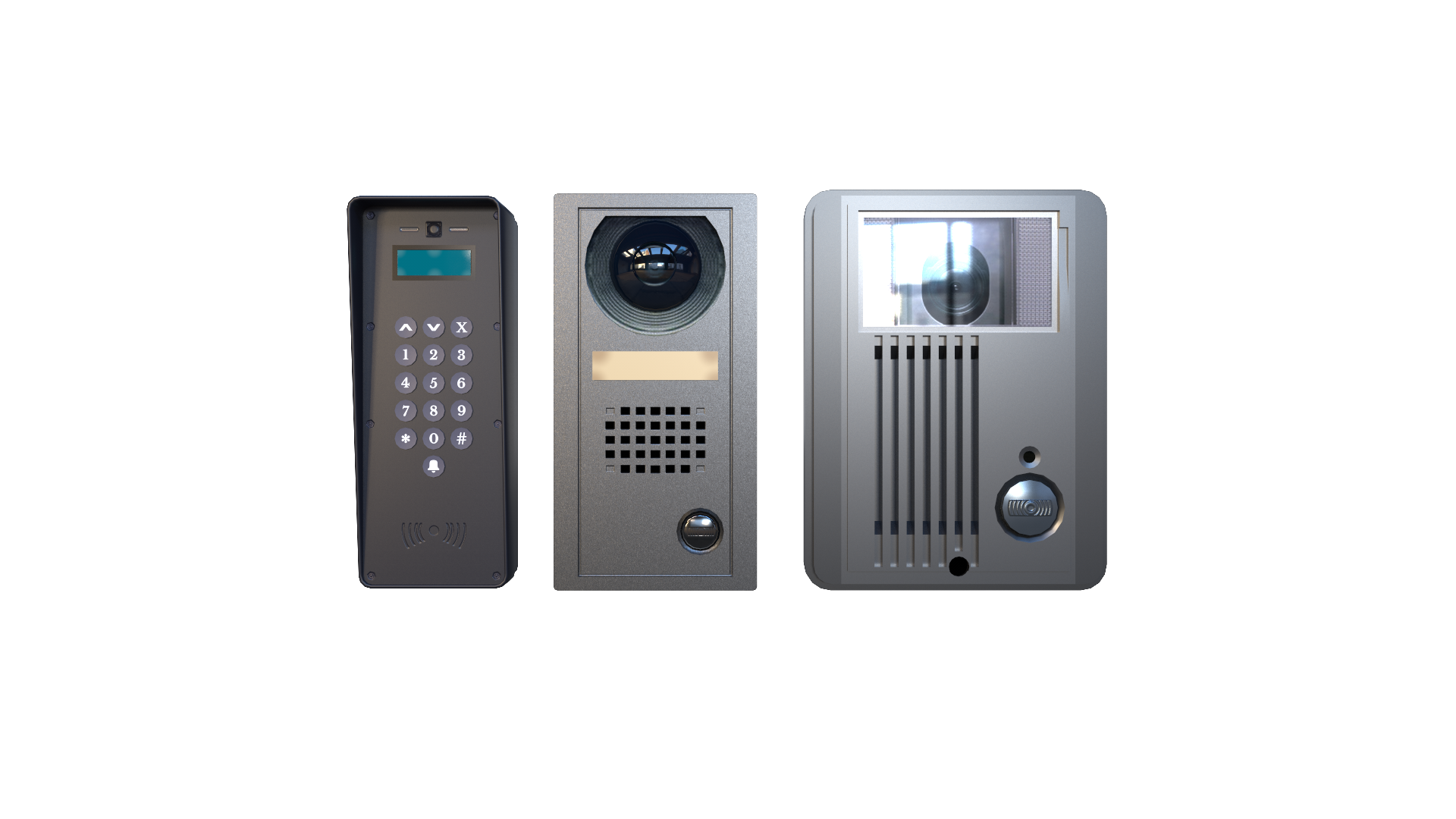 Intercom Rona Door Intercom Pack 04 | Fab
