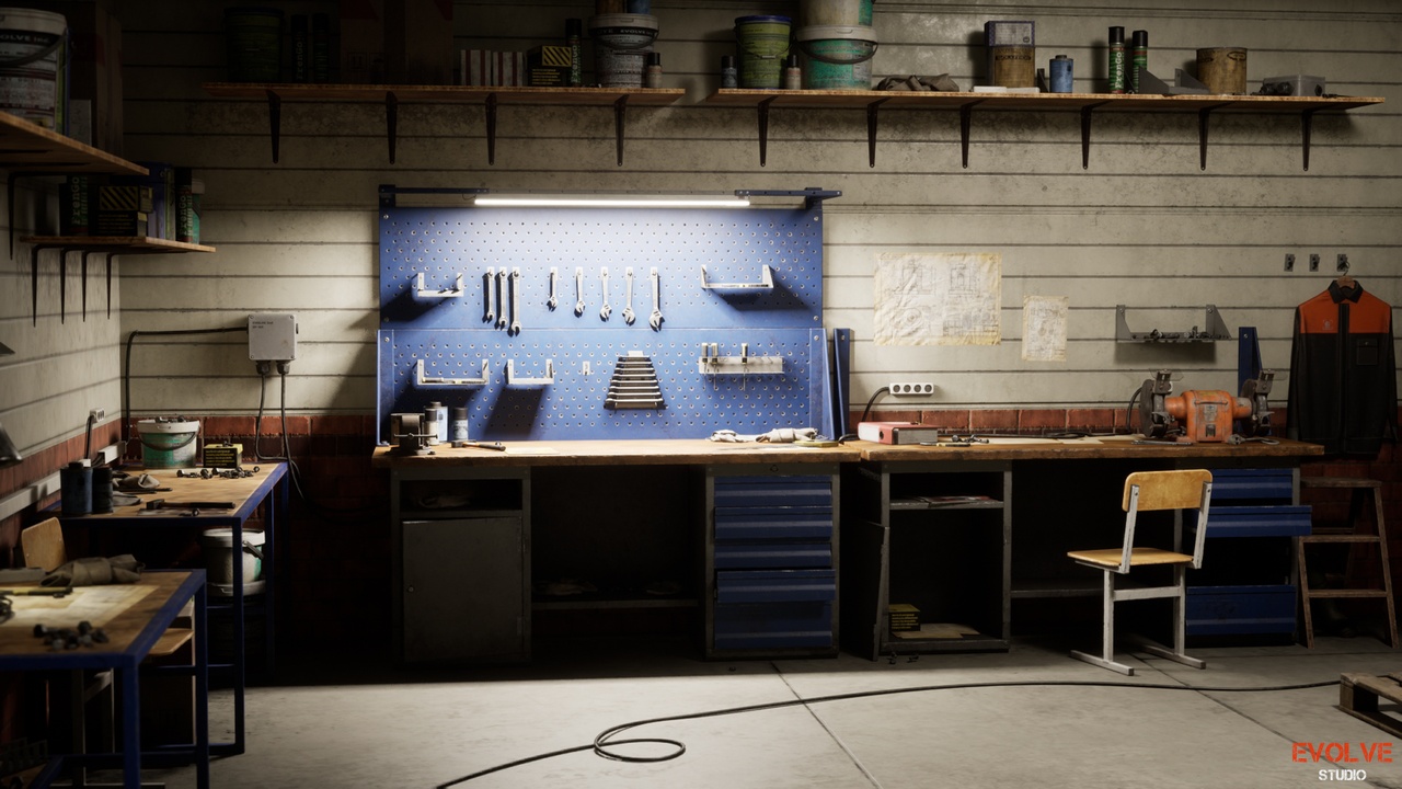 出品Garage Workshop Industrial Environmentのメディア1