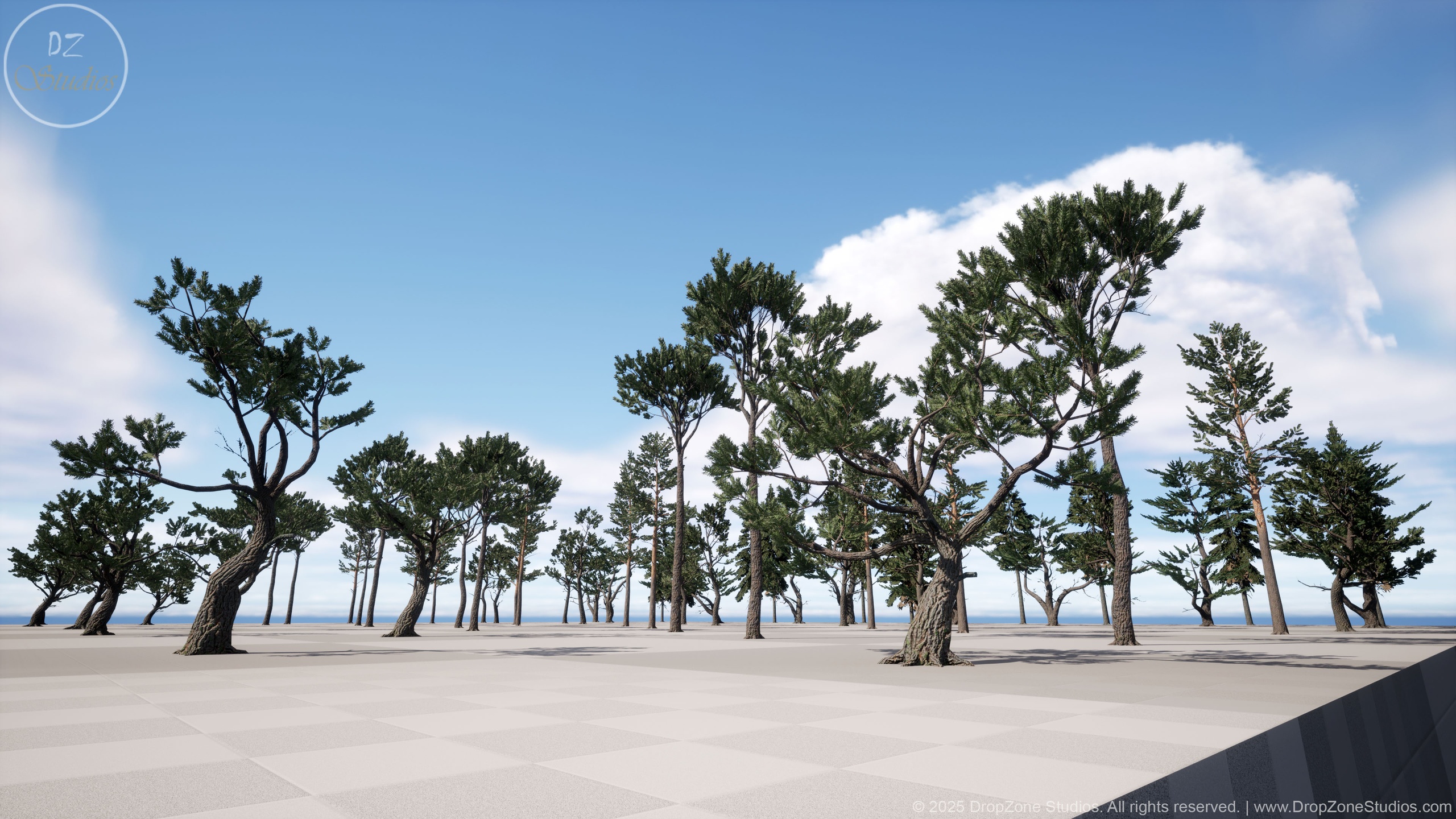 Media 1 for listing DZ Trees - Ultra Low Poly Conifers