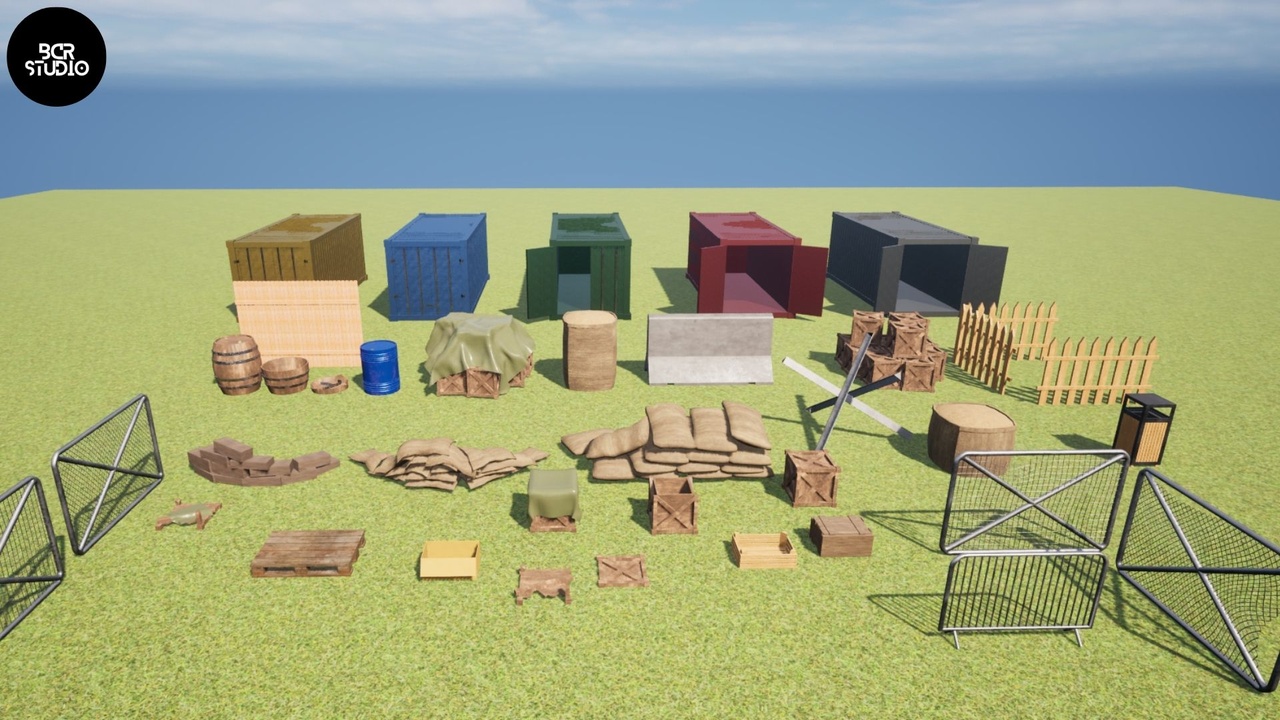 Media 1 for listing War Zone Asset Pack