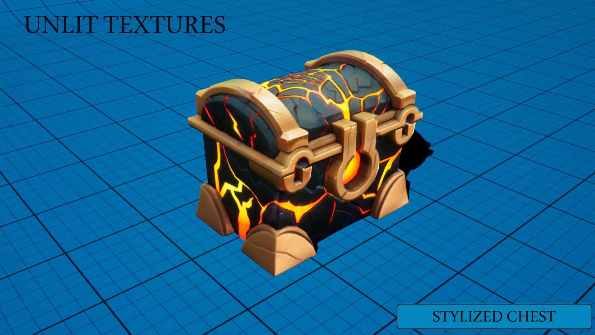 Media 1 for listing Stylized Chest 4 - Animated & Textured
