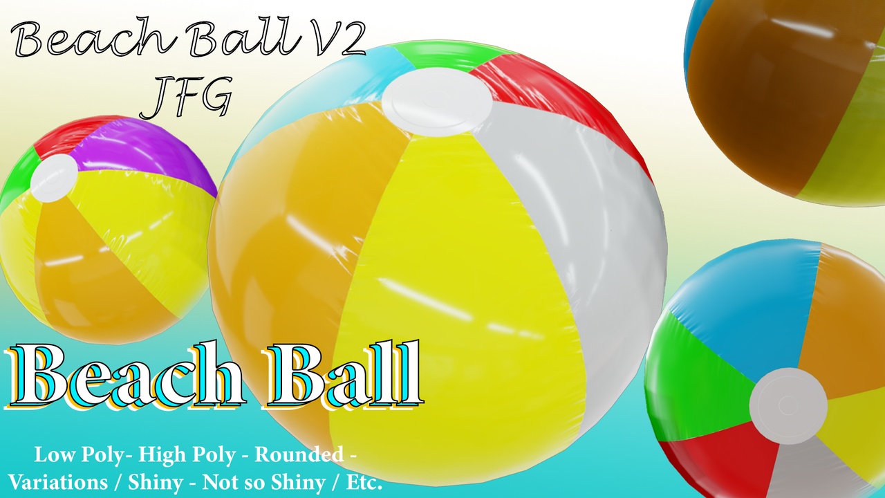 Media 1 for listing Beach Ball JFG V2