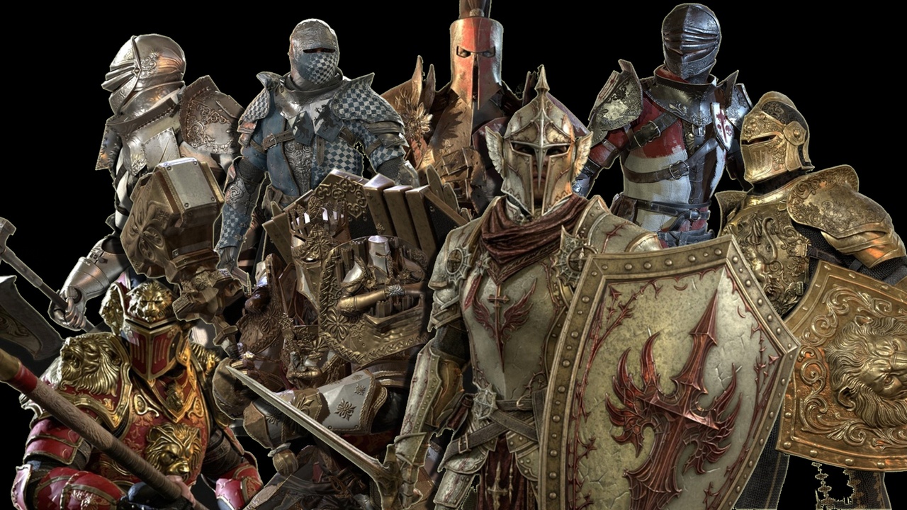 Media 1 for listing KNIGHTS ORDER Medieval Knights Character Bundle