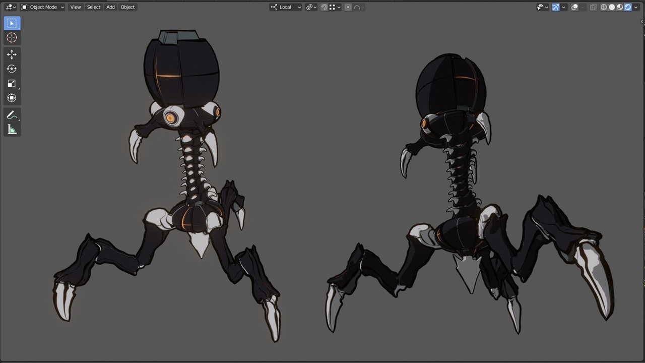 Media 1 for listing Anime Style: Alien-CRAWLER
