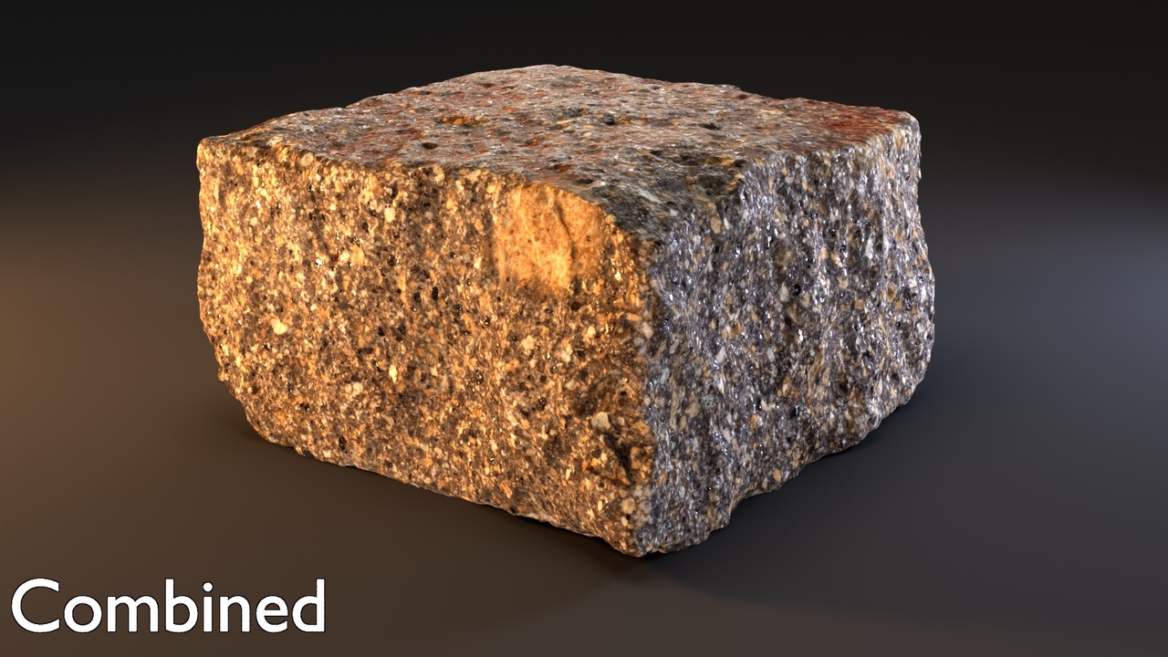 Media 1 for listing Granitic paving stone 13 - Raw Scan