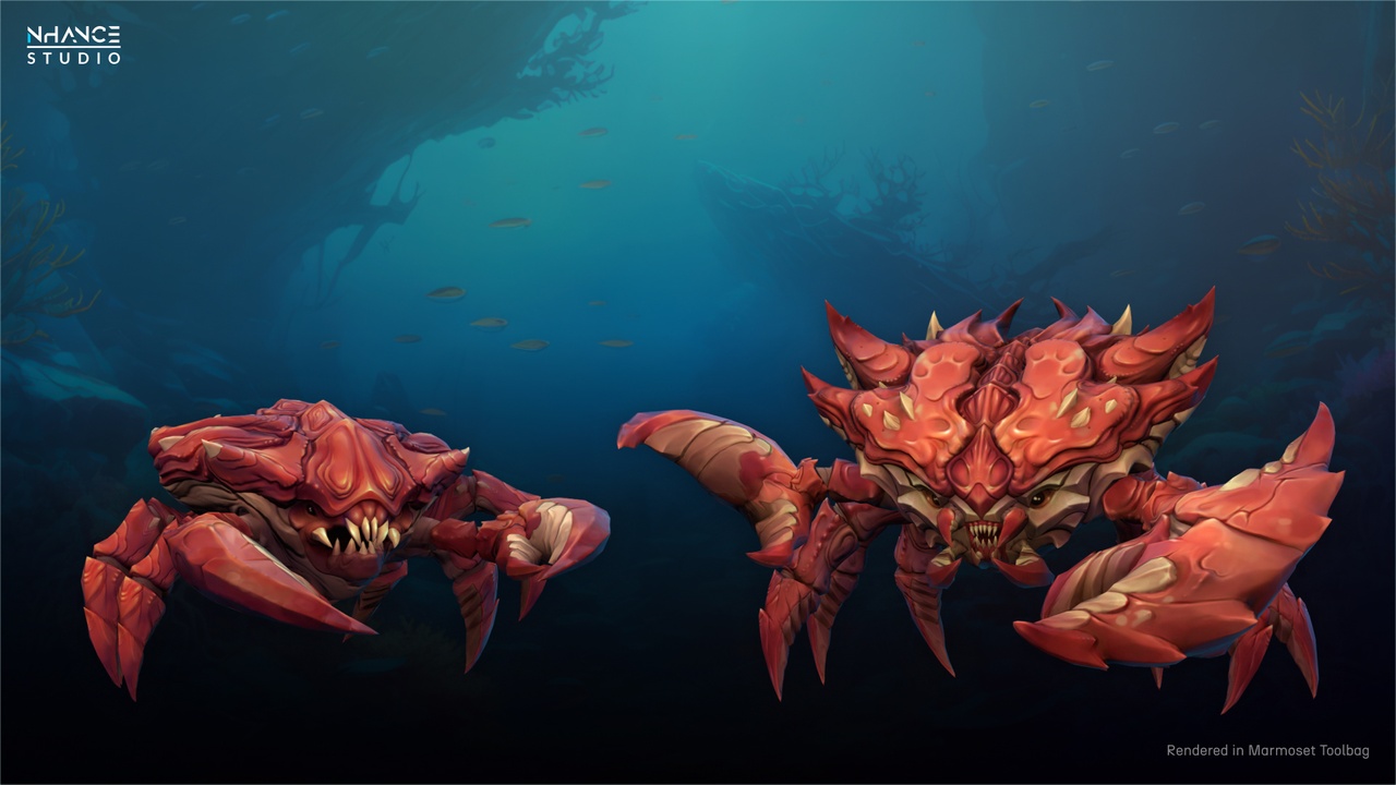 Media 1 for listing Stylized Crab Pack