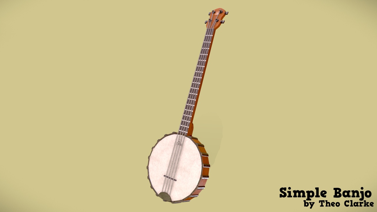 Media 1 for listing Simple Banjo 🪕