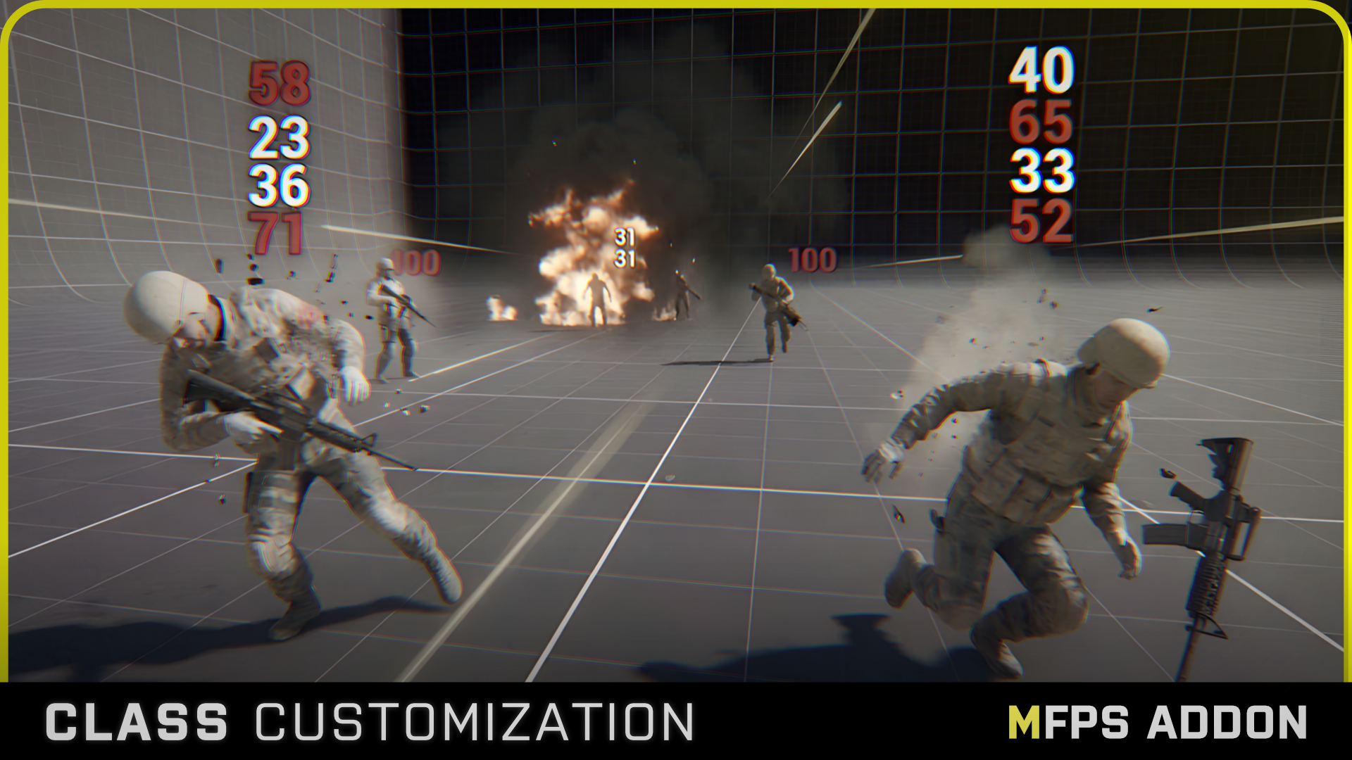 Damage Numbers - MFPS Addon | Fab