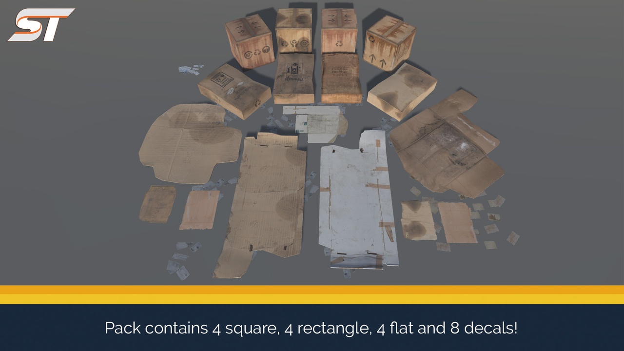Media 1 for listing Cardboard & Debris Pack