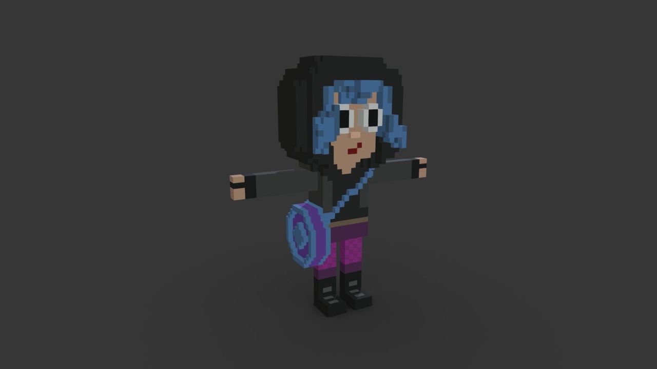 Media 1 for listing Ramona Flowers 3DVoxel
