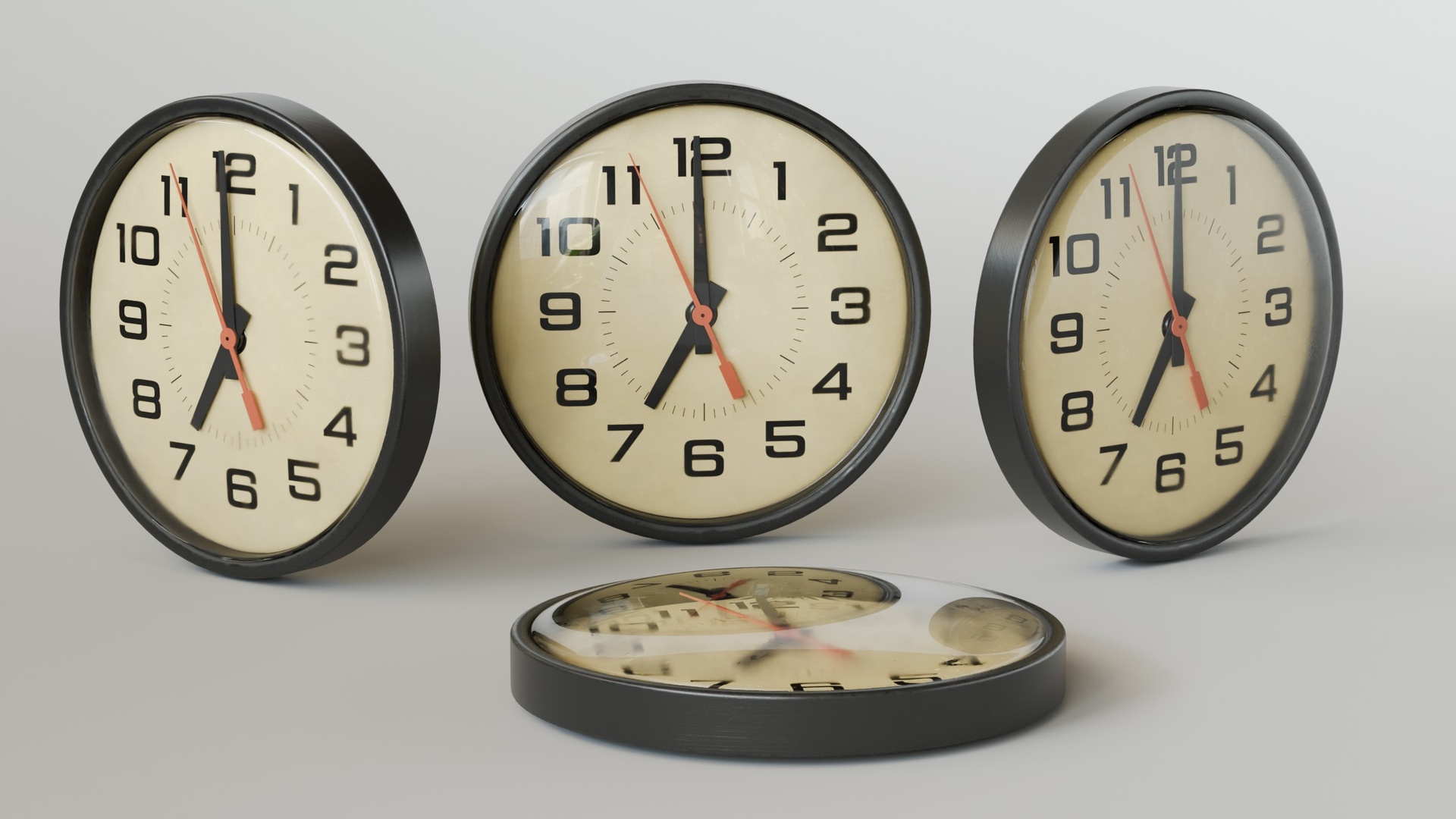 Media 1 for listing Wall Clock 3D Model