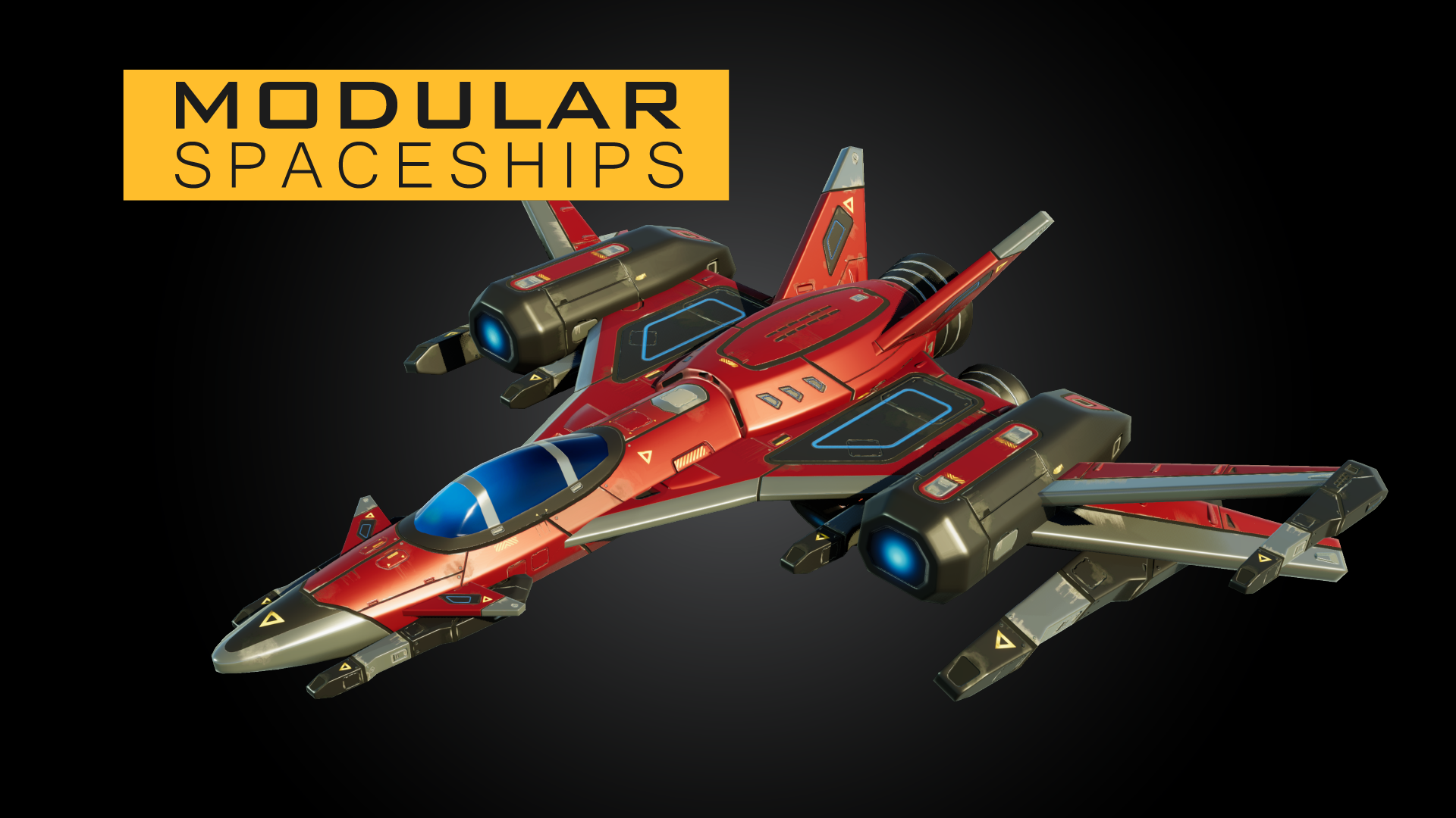 Spaceship Modular Star Sparrow | Fab