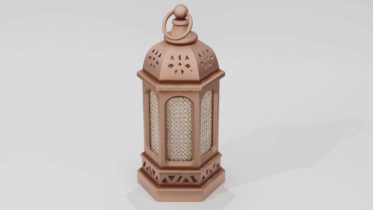 Media 1 for listing Ceiling Light 3D Model – Interior Lamp, Low Poly