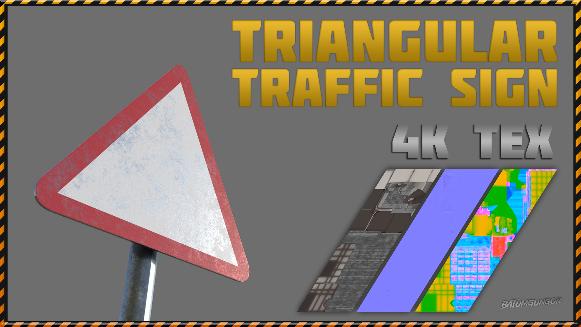 Triangular Traffic Sign | Fab