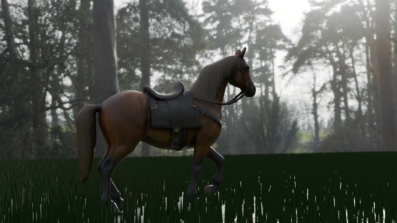 Media 1 for listing Medieval horse
