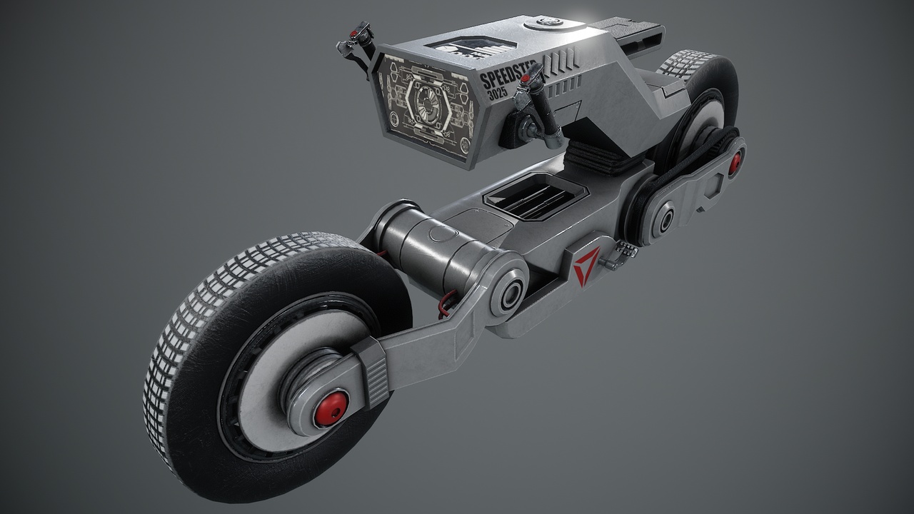 出品Futuristic Motorcycle Scifiのメディア1