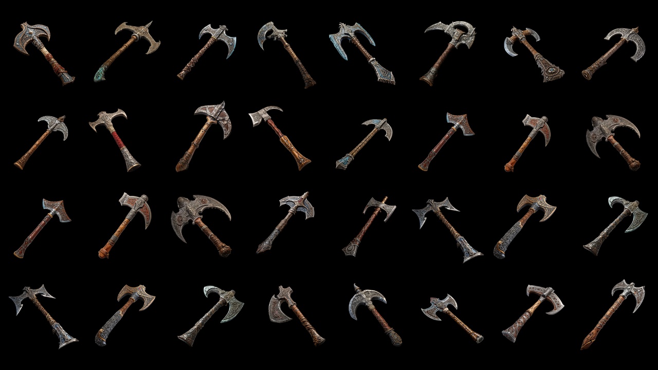 Medium 1 für Eintrag Axe - Icons