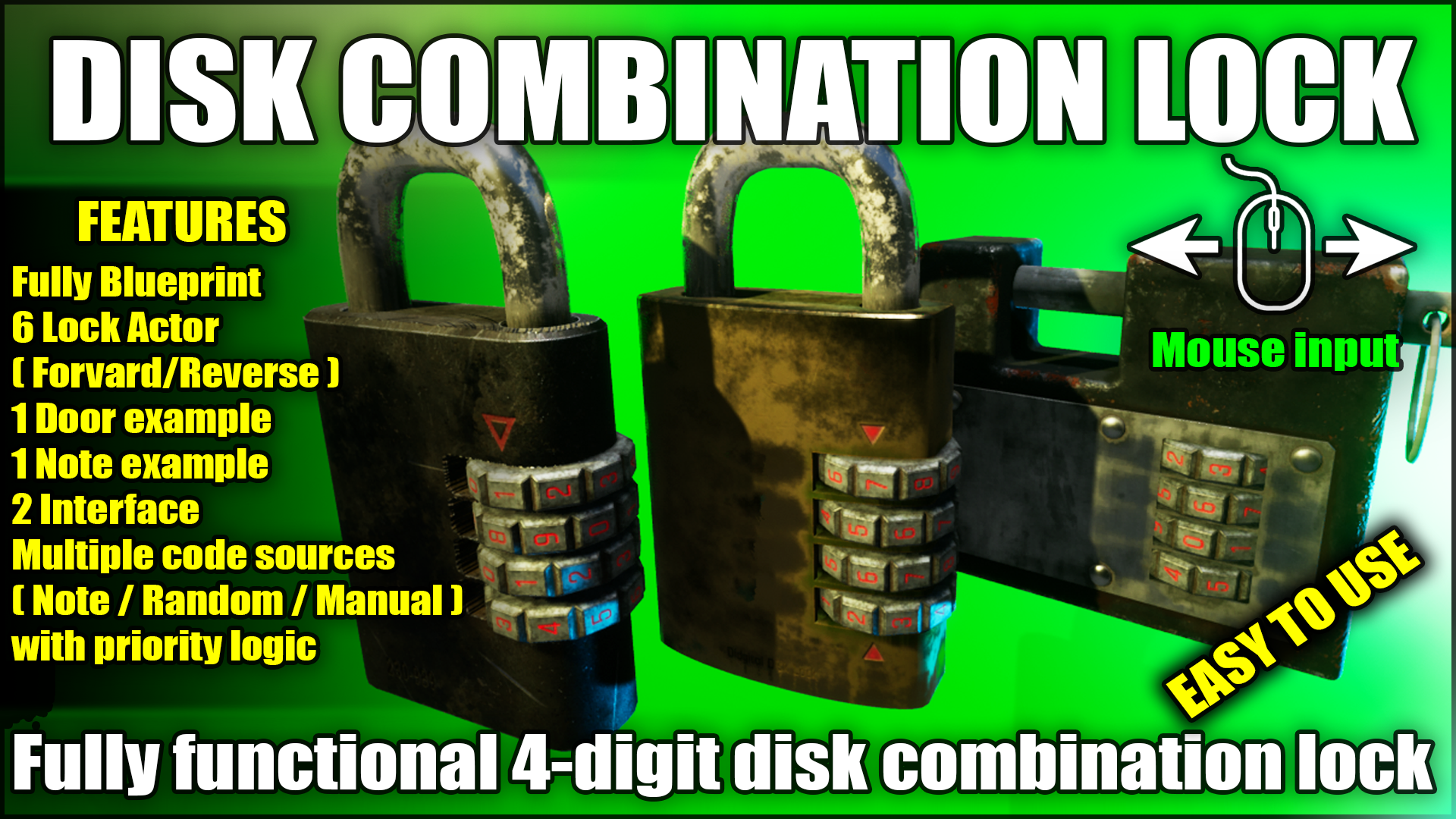 Disk Combination Lock | Fab