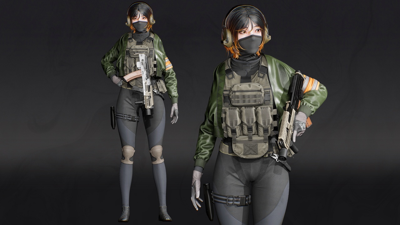 Media 1 for listing Female Soldier