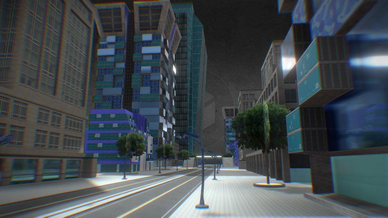 Media 1 for listing UE City Scene - NEO / SCIFI / Modern