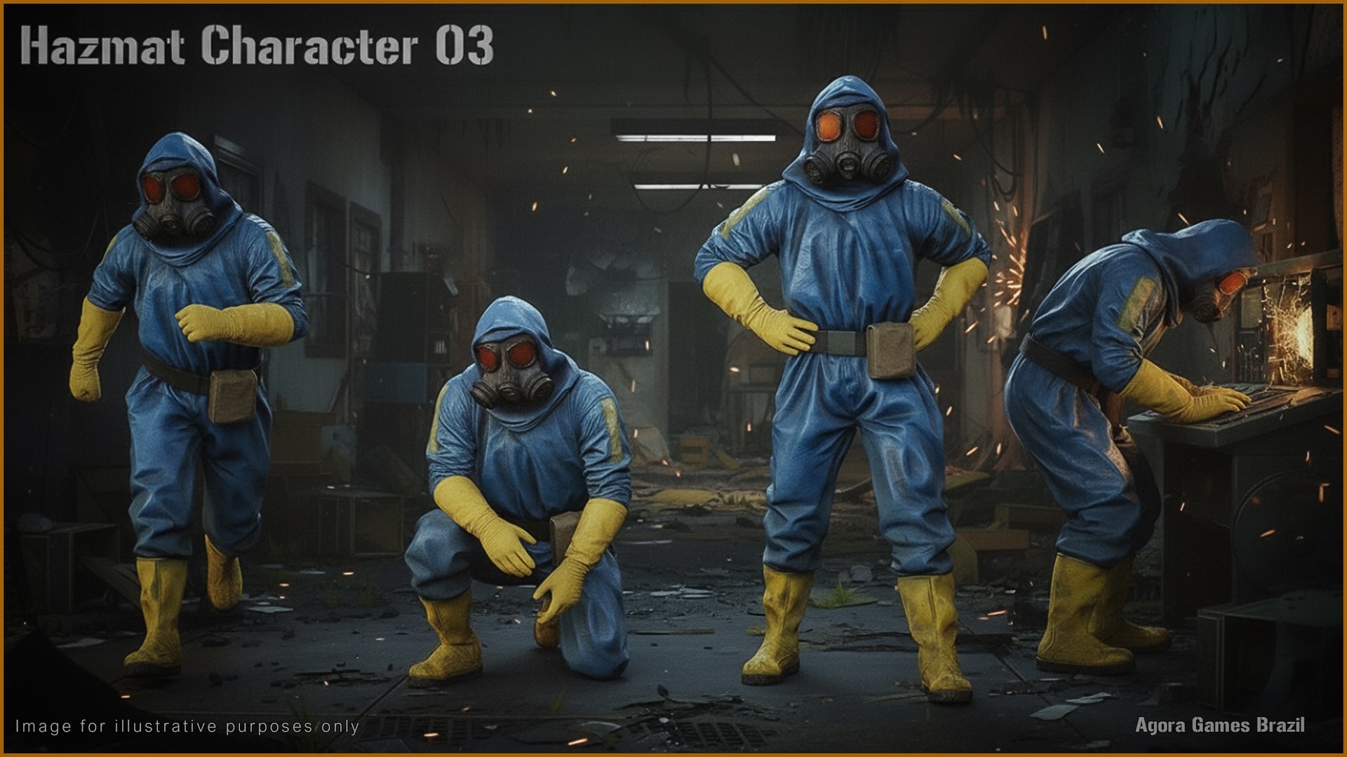 Media 1 for listing Hazmat Character 03