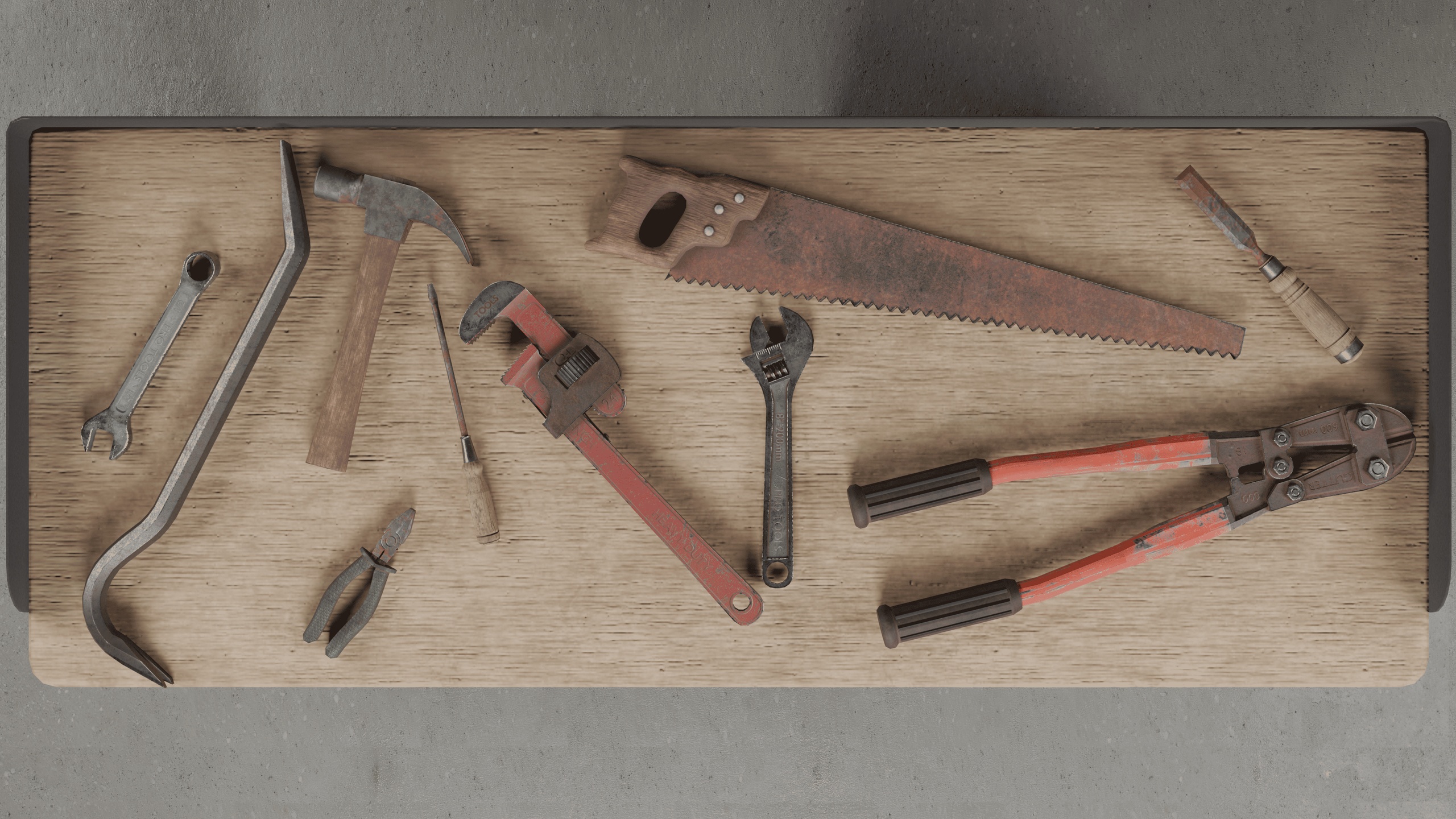Media 1 for listing Ultimate Garage Tools Pack (10 Items) - Game Ready [FREE]