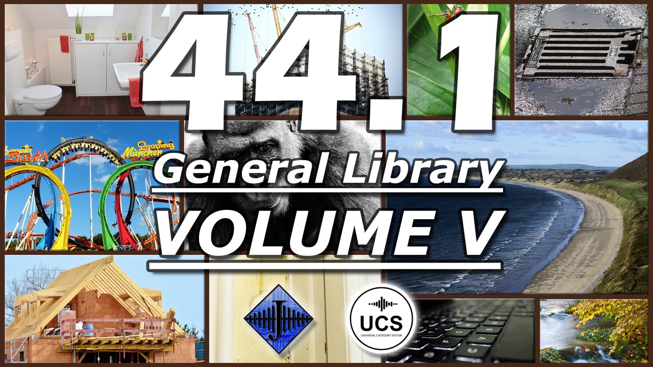44.1 General SFX Library (Volume V) | Fab