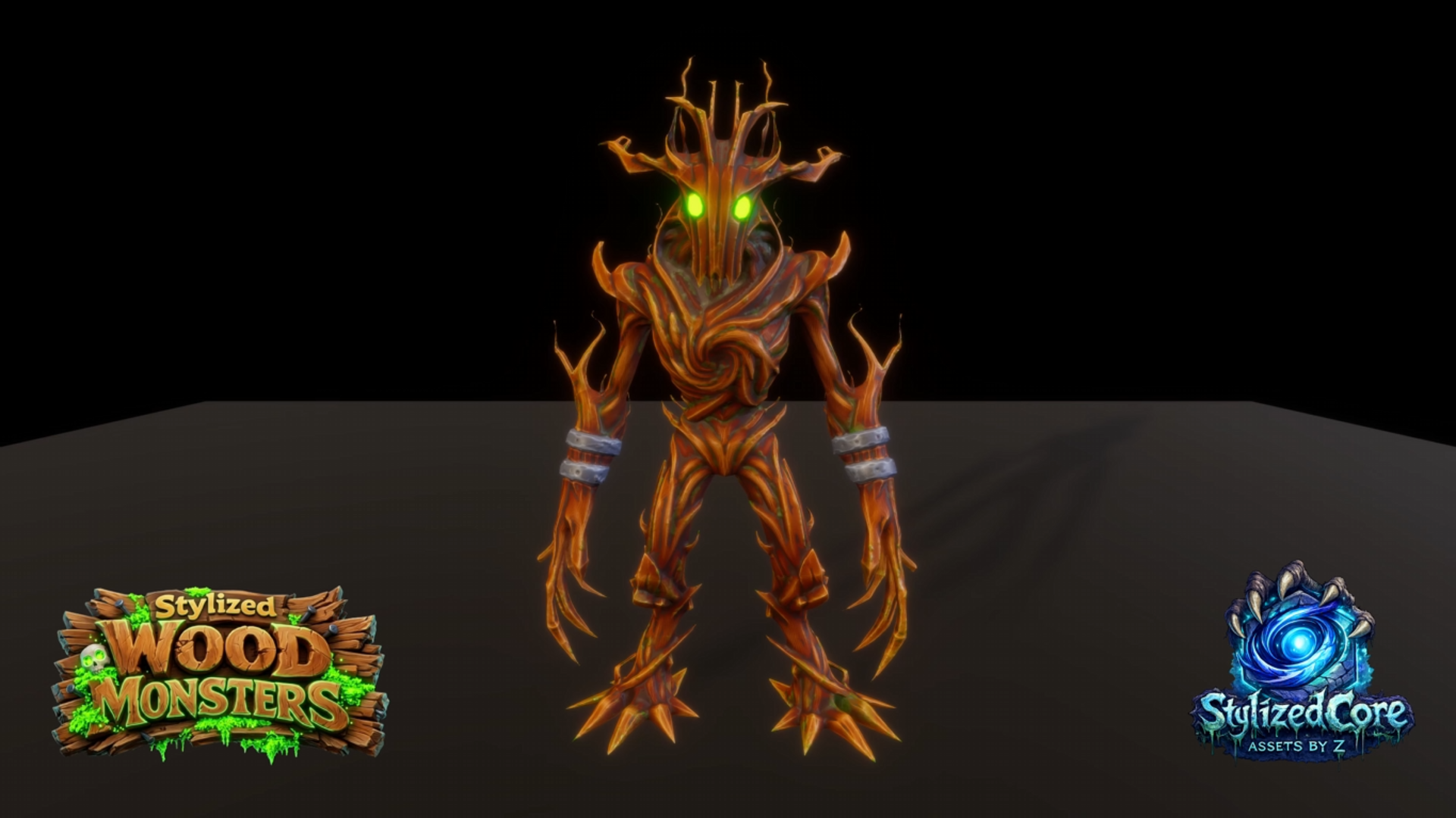 Stylized Wood Monster Pack 2 – Elderwood Variant (Animated, LOD, Skins ...