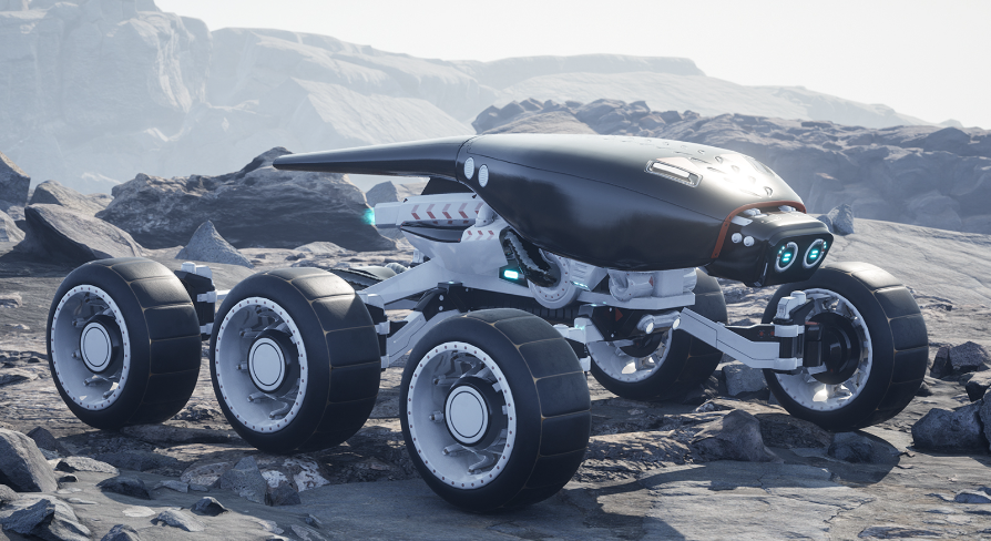 Space Rover 3 | Fab