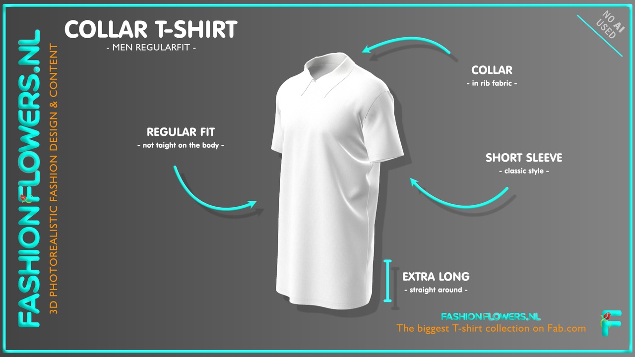 Media 1 for listing White Colour Extra Long Hood T-Shirt | Short Sleeve | Straight Hem | Cowl Shirt