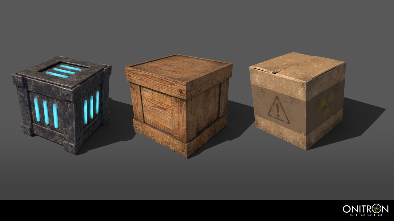 Media 1 for listing 3D Loot Box Pack – Game Ready Sci-Fi, Fantasy & Medieval Crates (Low Poly)