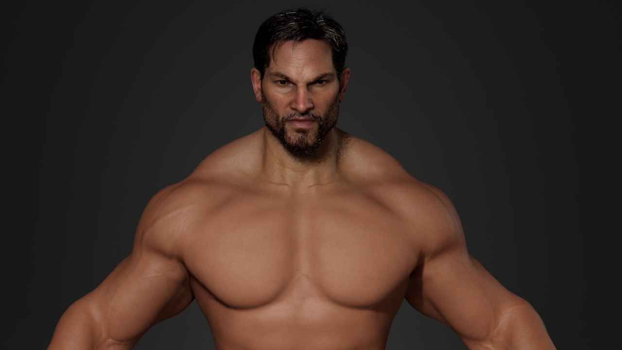 Media 1 for listing Muscular Male MetaHuman