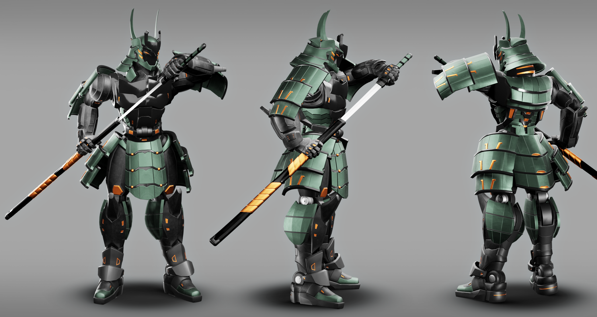 Robot Samurai Rsting Samurai Robot RTS-02 | Fab