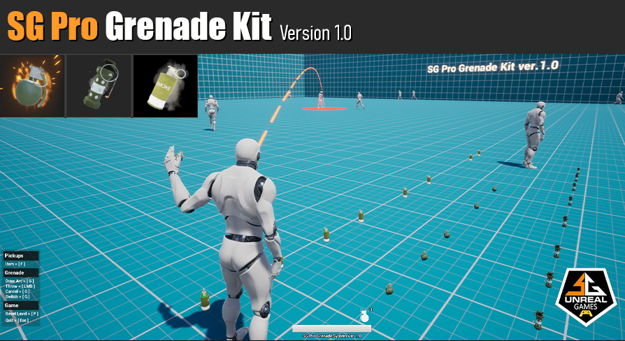 SG Pro Grenade Kit V.1 | Fab