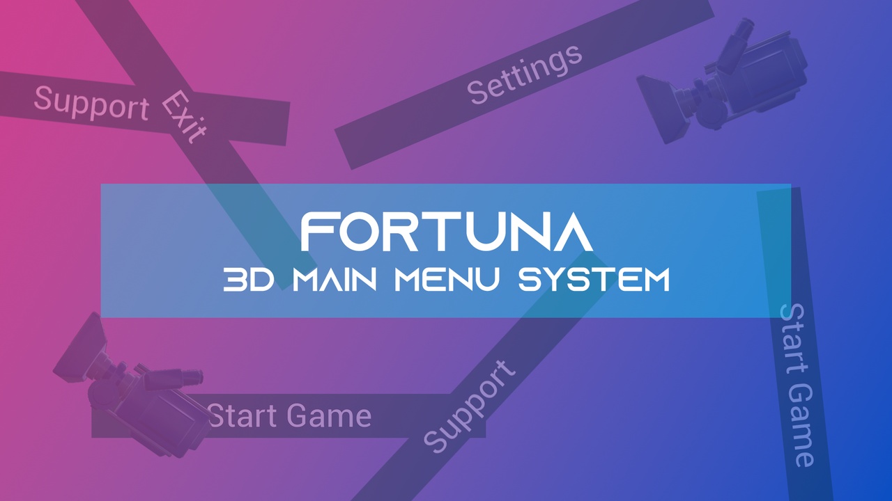 Media 1 for listing Fortuna 3D Menu System