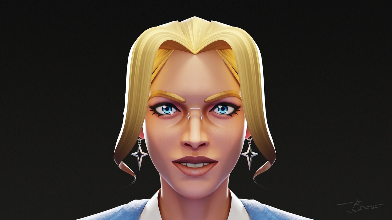 Medium 1 für Eintrag Executive Business Woman - Professional Avatar (Rigged / ARKit / PBR)