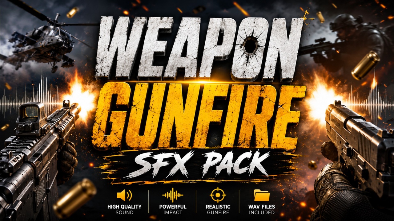 Media 1 for listing Weapon Gunfire SFX Pack