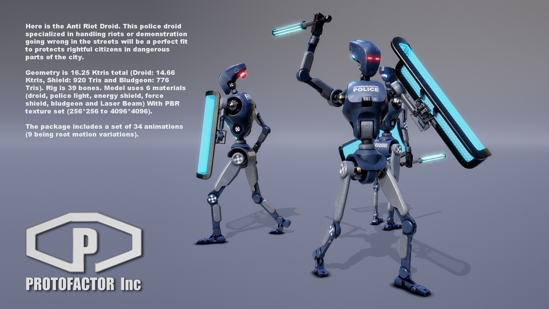 商品 SCI FI: ANTI RIOT DROID 的媒体 1