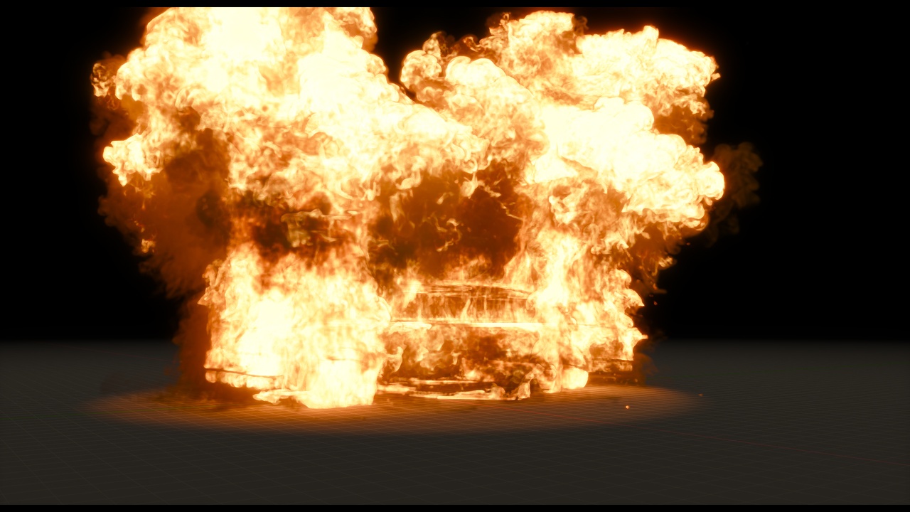 Media 1 for listing Explosions Cars Vdb Effects Pack Loop