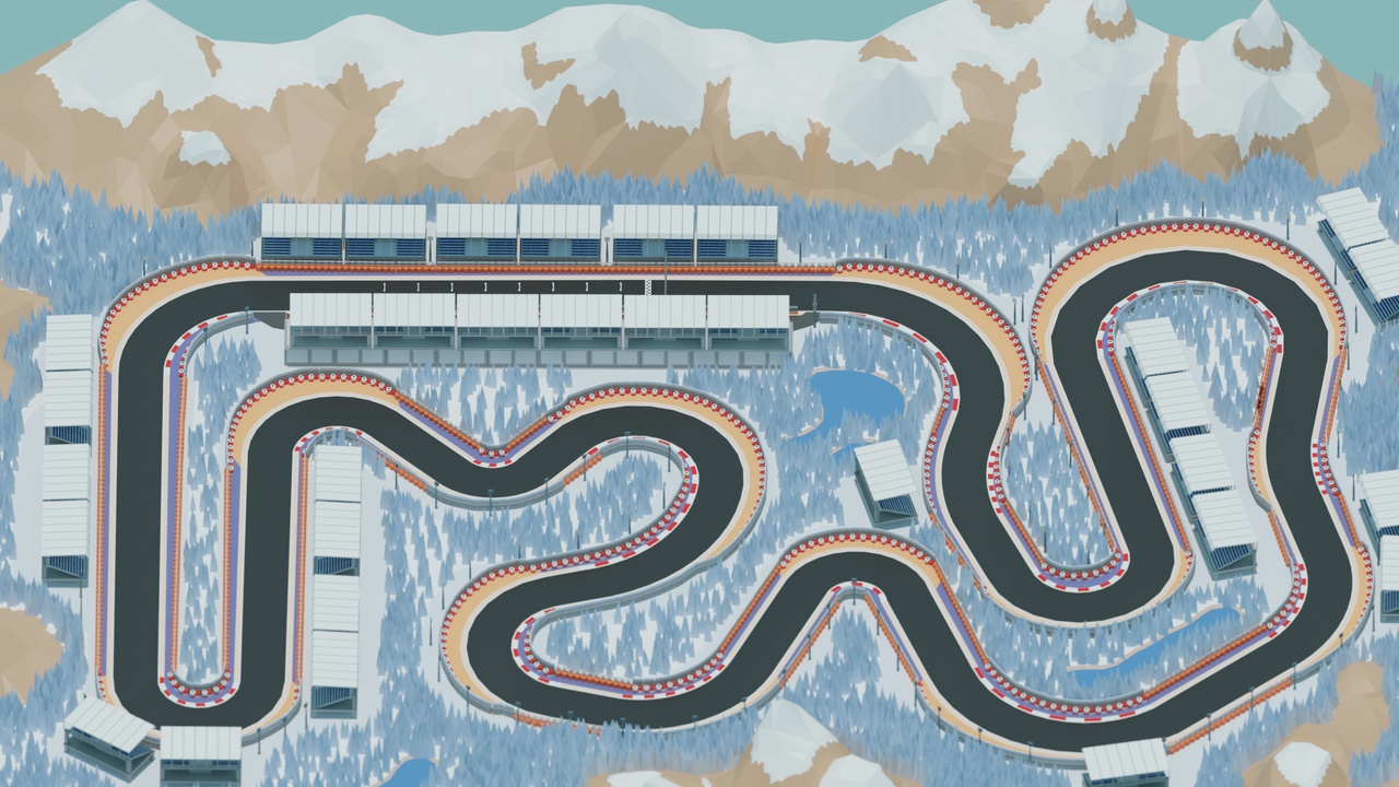 Media 1 for listing F1 Artic Track (lowpoly)