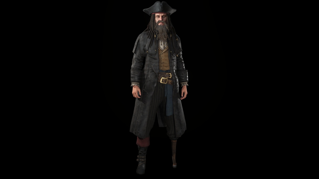 Media 1 for listing Pirate (Var. 2) PBR Game Ready