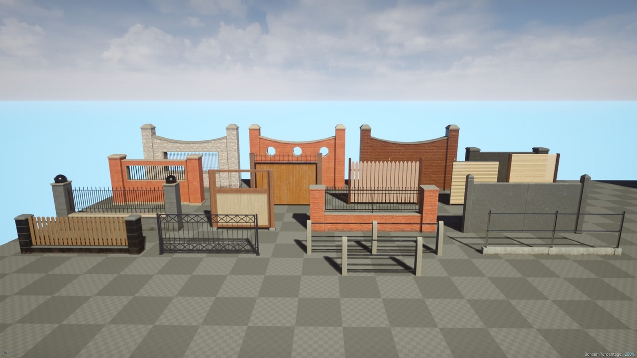 Media 1 for listing Fence Pack Vol.4