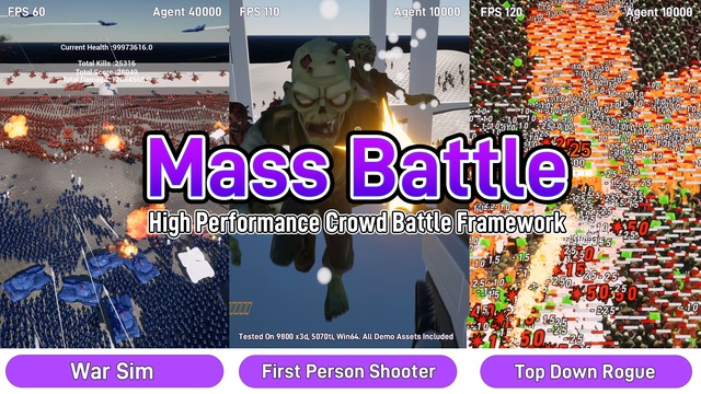 Mass Battle Framework - Epic Crowd Battle Simulation Plugin