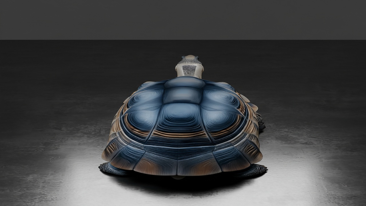 Realistic Sea Turtle 3D Model Detailed Marine Animal | Fab
