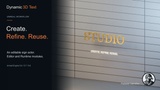 Dynamic 3D Text — Custom Fonts, Complete Signs & Static Mesh Export | Fab