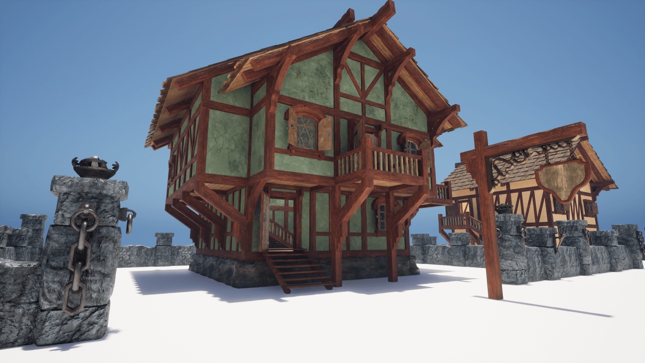 Media 1 for listing RPG Fantasy Modular House KIT