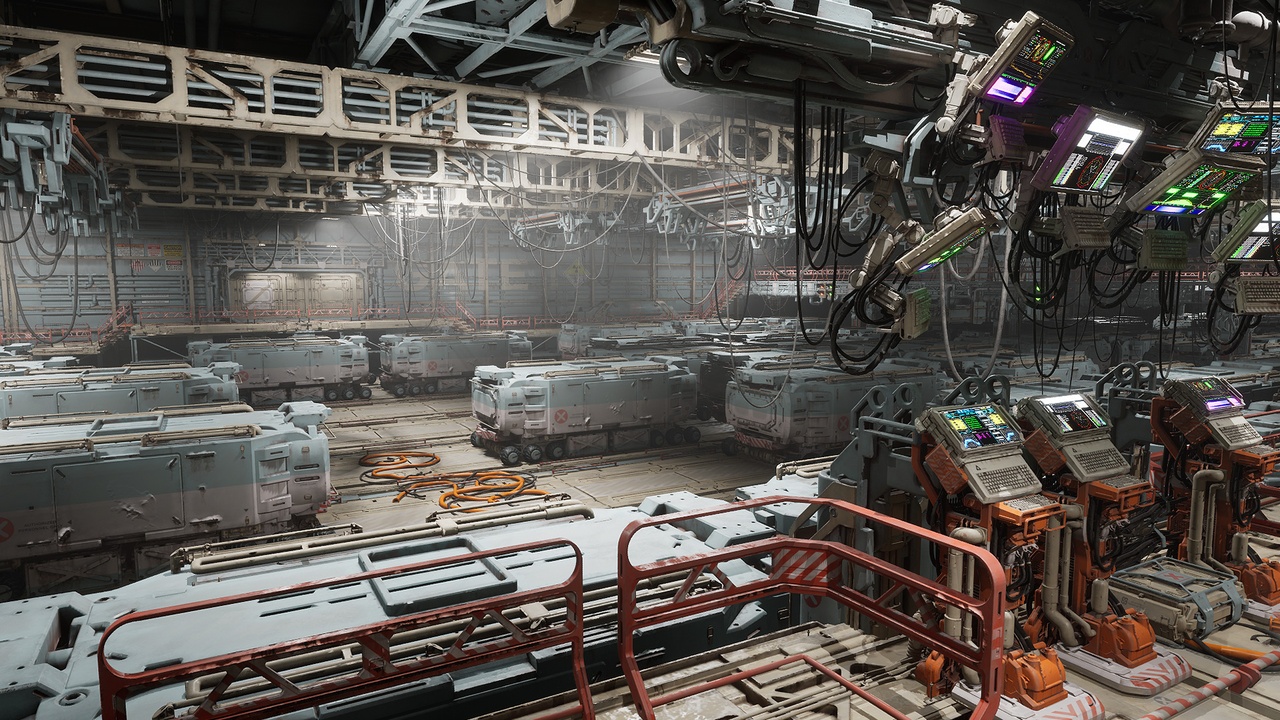 Media 1 for listing Sci Fi Cargo Hub