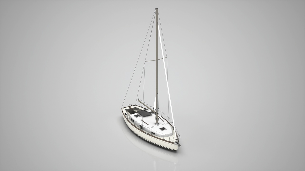 Media 1 for listing Sailboat 01 Close Sails