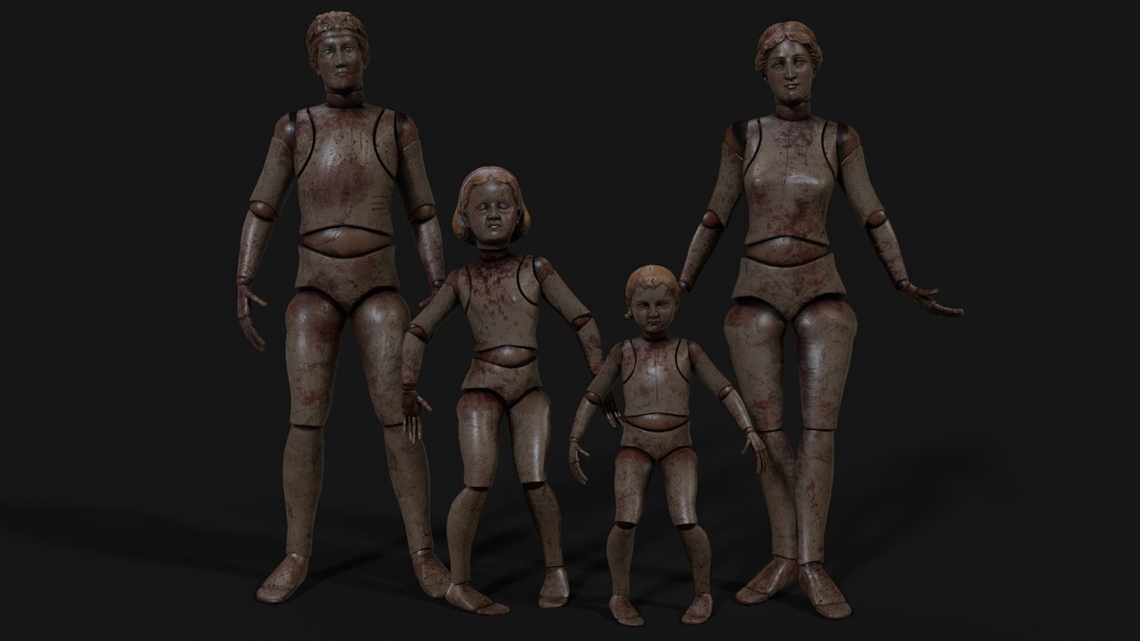 Media 1 for listing Mannequin Family Pack