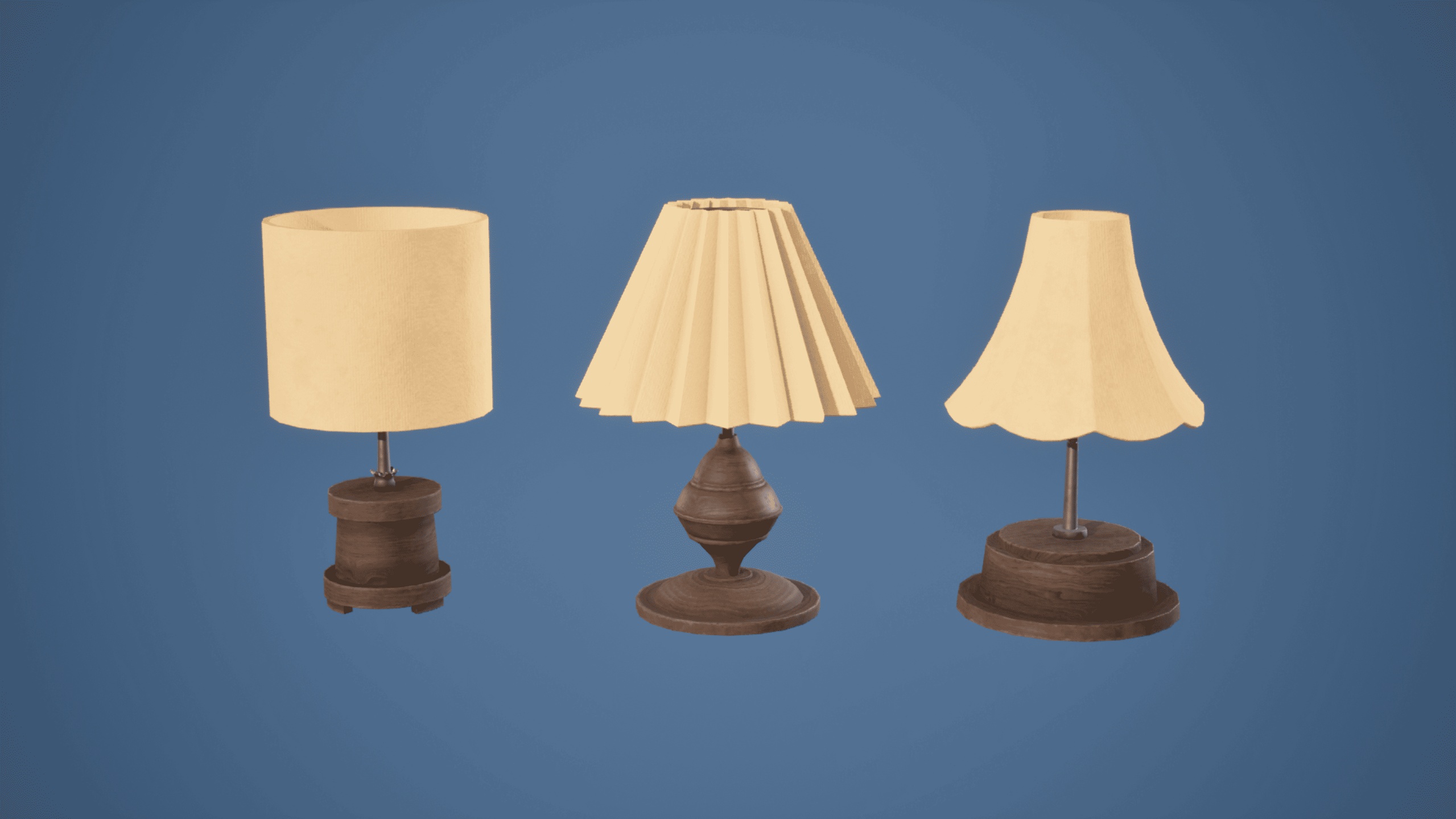 Medium 1 für Eintrag Lampu Meja – Traditional Wooden Table Lamp